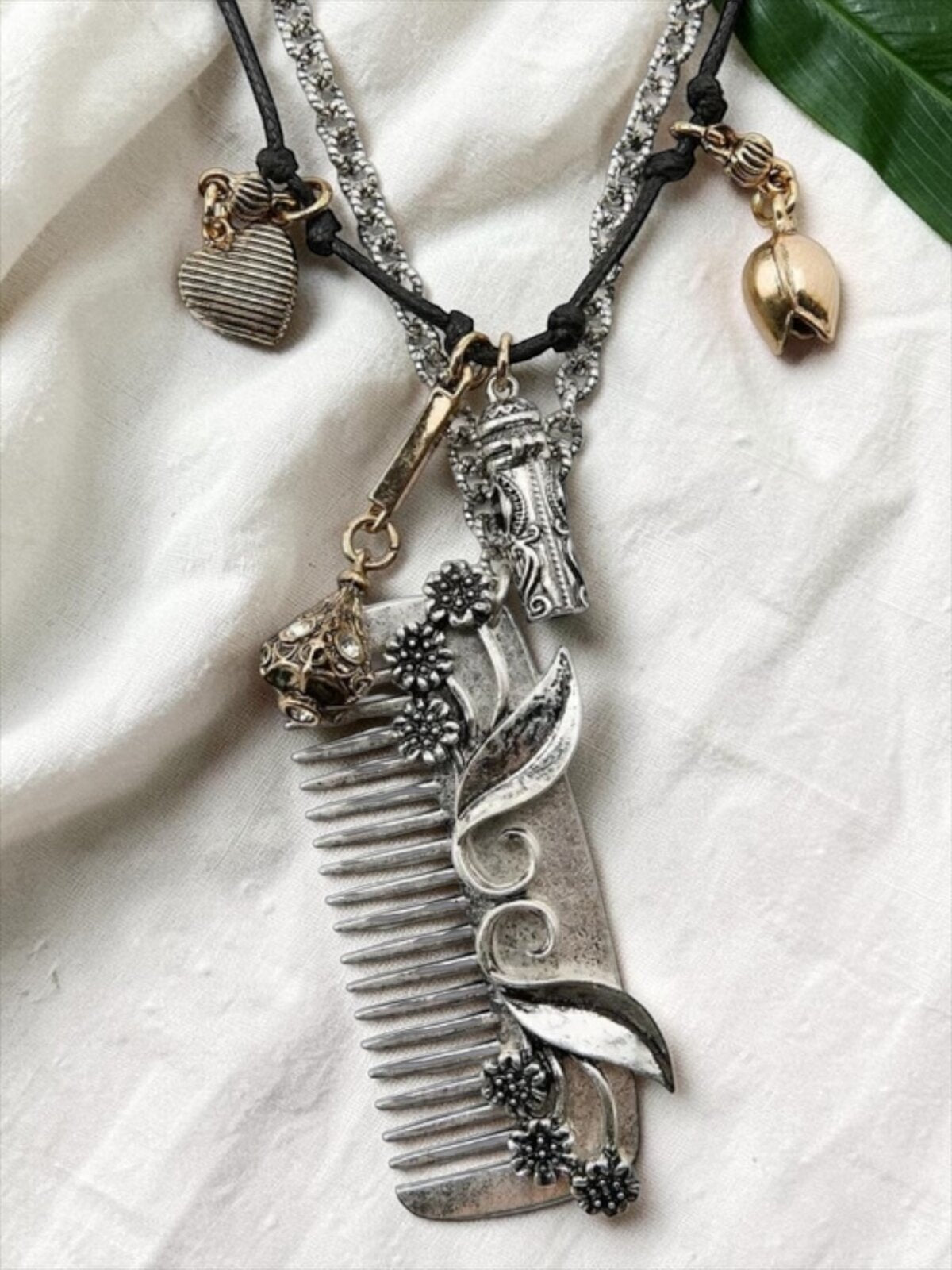 ZRA Modell Seliwi Çoklu Silver Gold Kolye